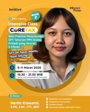 Digital Download: Intensive Class CORETax - Best Practice Penyusunan SPT Tahunan PPh Orang Pribadi yang Akurat & Efisien